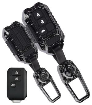 Maruti Suzuki New Swift 2024 3 Button Key Cover - Transformer Armor Series