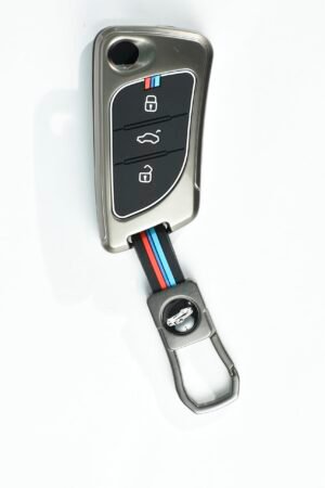 MG Comet 3 Button Key Cover - Metal Silicon