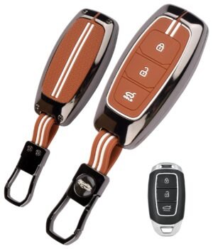 Hyundai New Creta 2024 4 Button Key Cover