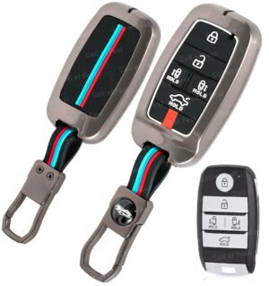 Kia Carnival 5 Button Premium Key Cover