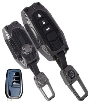 Toyota Fortuner Innova Hycross 3 Button Key Cover - Transformer Armor Series