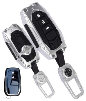 Toyota Fortuner Innova Hycross 3 Button Key Cover - Transformer Armor Series