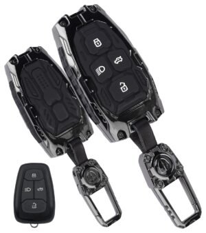 Tata Nexon Altroz 3 Button Key Cover - Transformer Armor Series